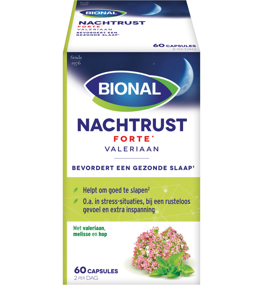 Bional Nachtrust Extra Sterk (60 capsules)