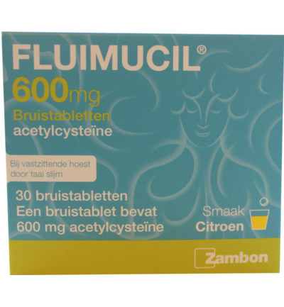 Fluimucil 600mg (30 bruistabletten)