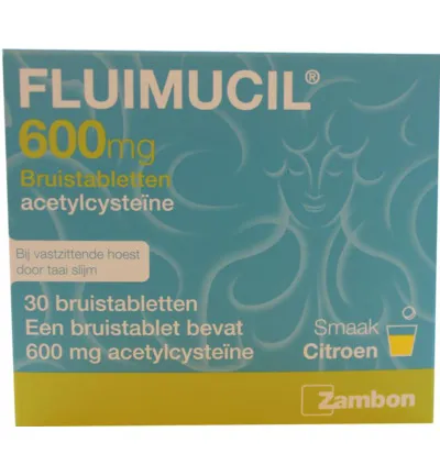 Fluimucil 600mg (30 bruistabletten)