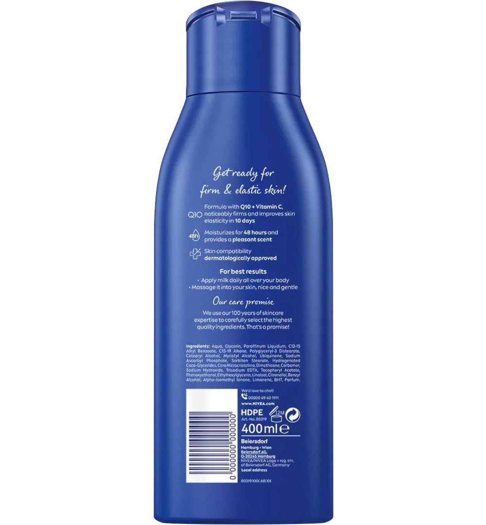 Nivea Body milk Q10 verstevigend (400 ml)