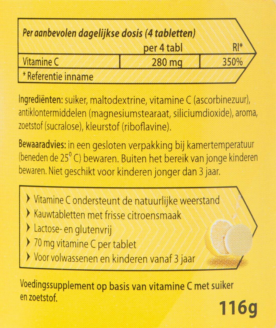 Roter Vitamine C 70 mg kauwtablet (400 tabletten) - image 3