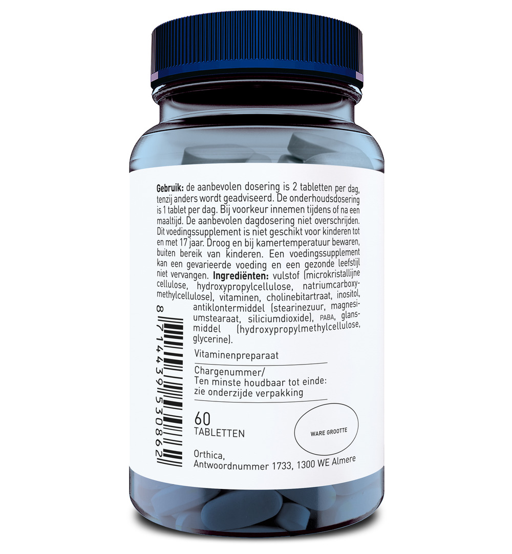 Orthica Co-Enzym B Complex (60 tabletten) - image 2