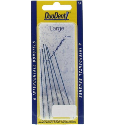 Duodent Interdentaal borstel large 1.2 (6 stuks)