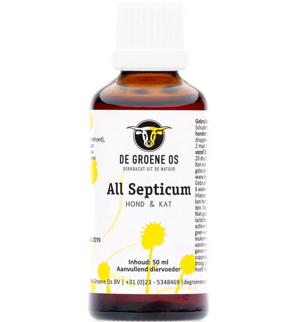 Degroene Os All Septicum Hond/Kat (50 ml)