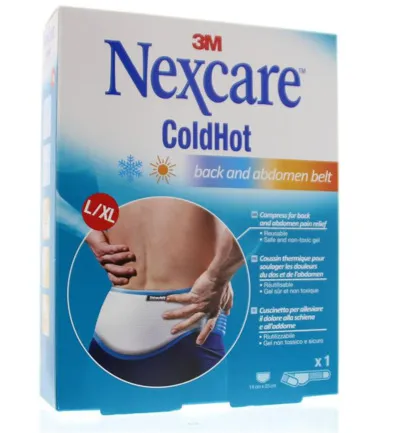 Nexcare Cold hot belt rug buik L/XL (1 stuk)