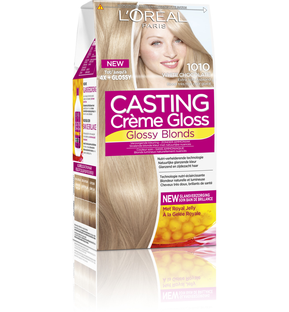 L'Oréal Casting Creme Gloss 1010 White Chocolate (1 set)