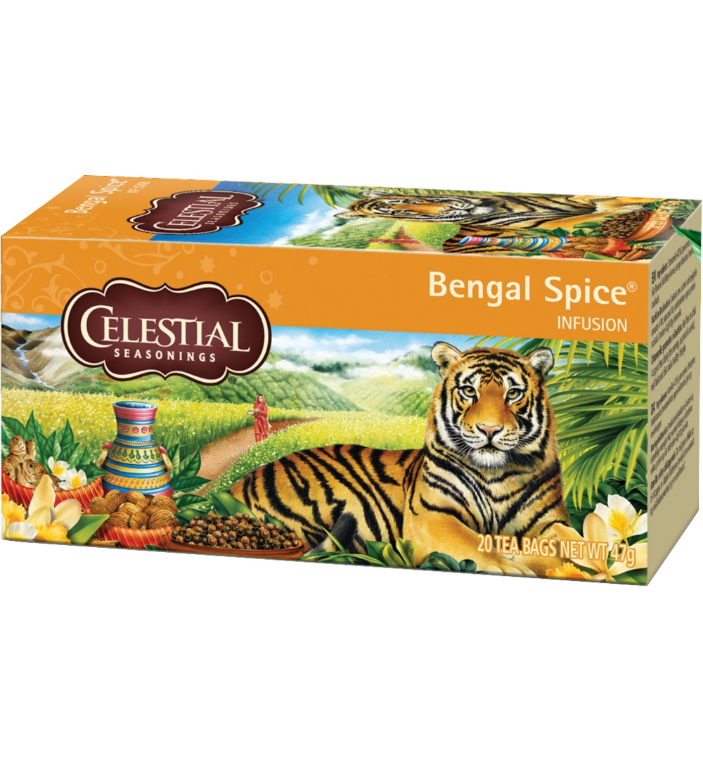 Celestial Seasonings Bengal spice tea (20 stuks)