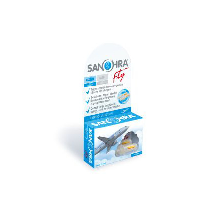 Sanohra Oordop vliegtuig fly regular volwassen (1 paar)