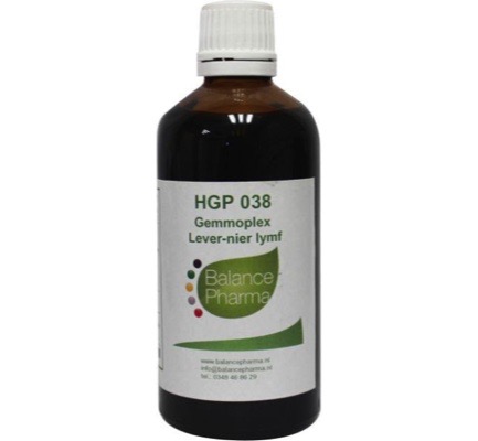Balance Pharma HGP038 Gemmoplex lever-nier lymf (100 ml)