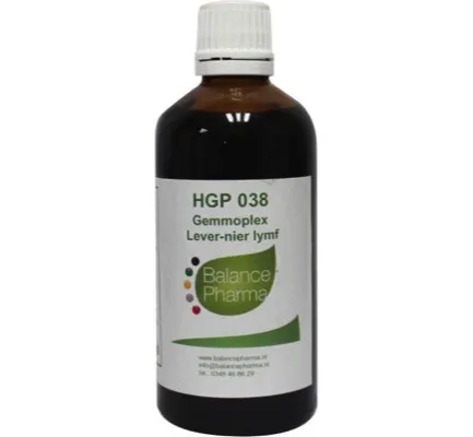 Balance Pharma HGP038 Gemmoplex lever-nier lymf (100 ml)