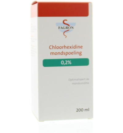 Fagron Chloorhexidine mondspoeling 0.2% (200 ml)
