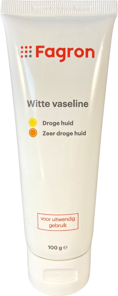 Fagron Vaseline album/witte tube (100 gr)