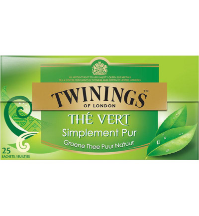 Twinings Puregreen tea (25 stuks)