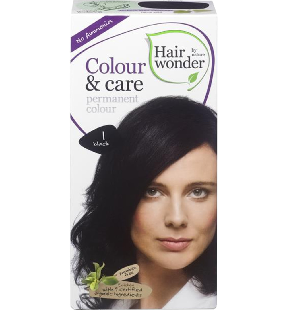 Hairwonder Colour & Care 1 black (100 ml)