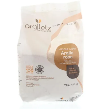 Argiletz Klei superfijn roze (200 gr)