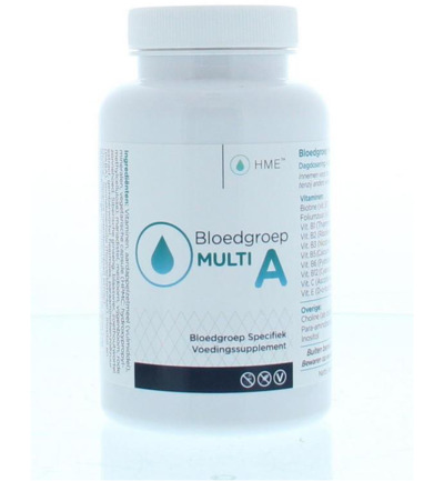 Hme Bloedgroep multi A (120 capsules)