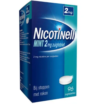 Nicotinell Mint 2 mg (96 zuigtabletten)
