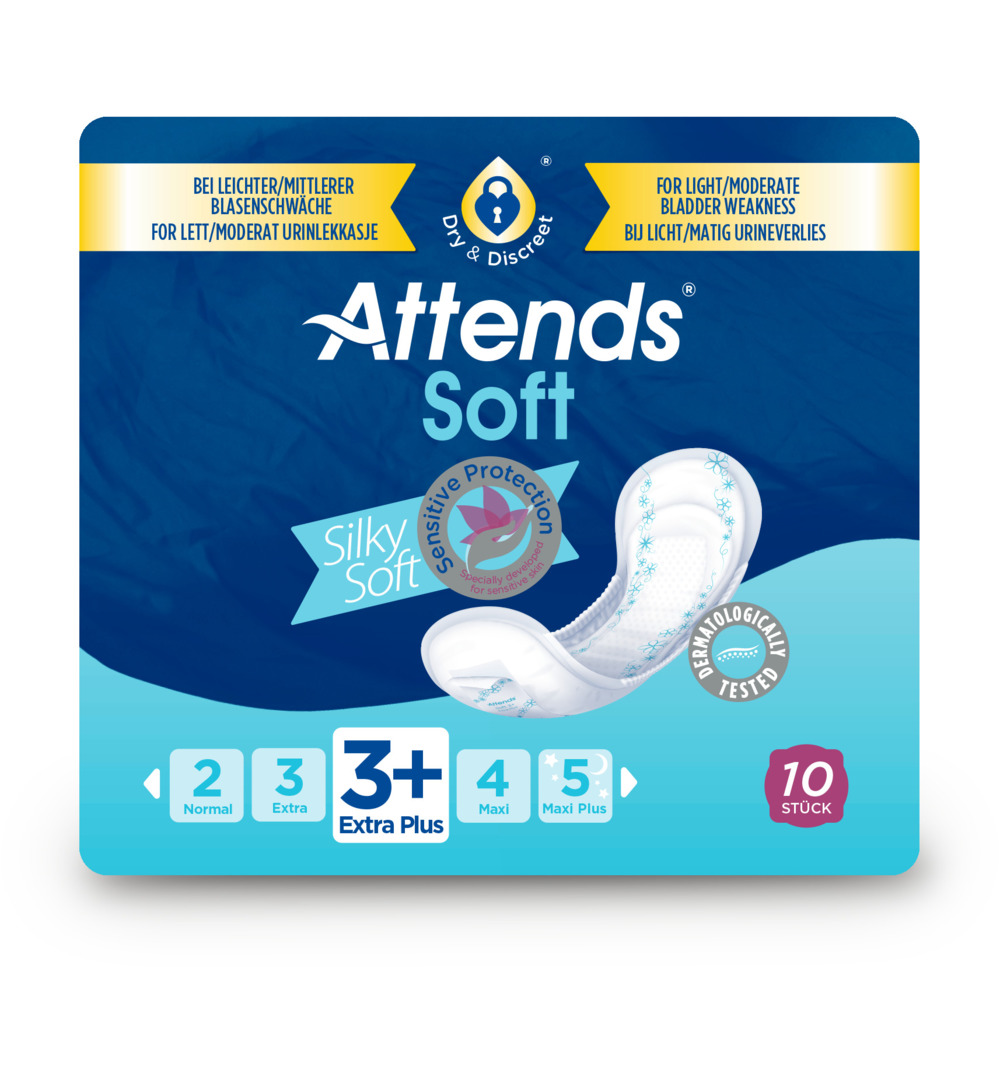 Attends Inlegger Soft Extra Plus 3 (10 Stuks)