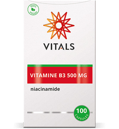 Vitals Vitamine B3 500mg (100 capsules) - image 2