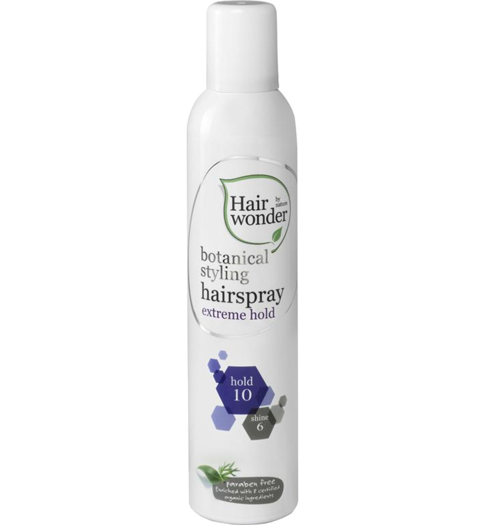 Hairwonder Botanical styling hairspray extra hold (300 ml)