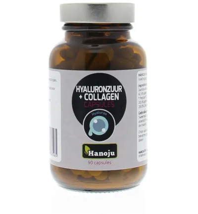 Hanoju Hyaluronzuur & Collageen (90 vega capsules)