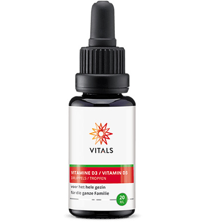 Vitals Vitamine D3 druppels (20 ml)