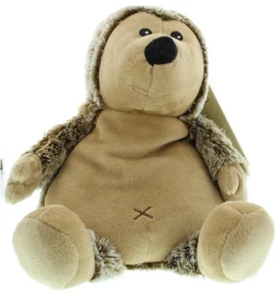 Warmies Egel Bruin Gemeleerd (1 stuk)