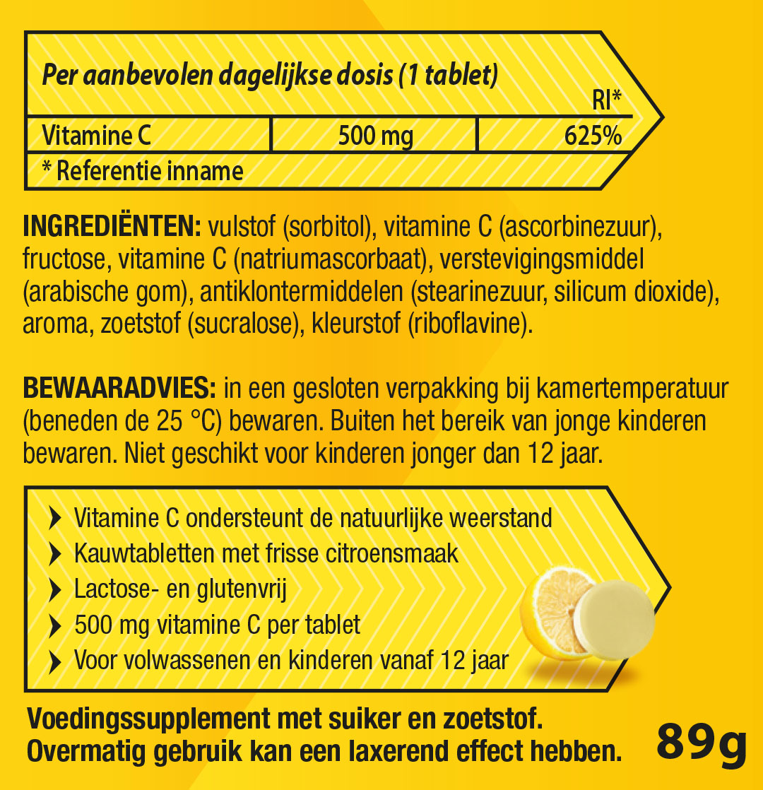 Roter Vitamine C 500 mg citroen (50 kauwtabletten) - image 3