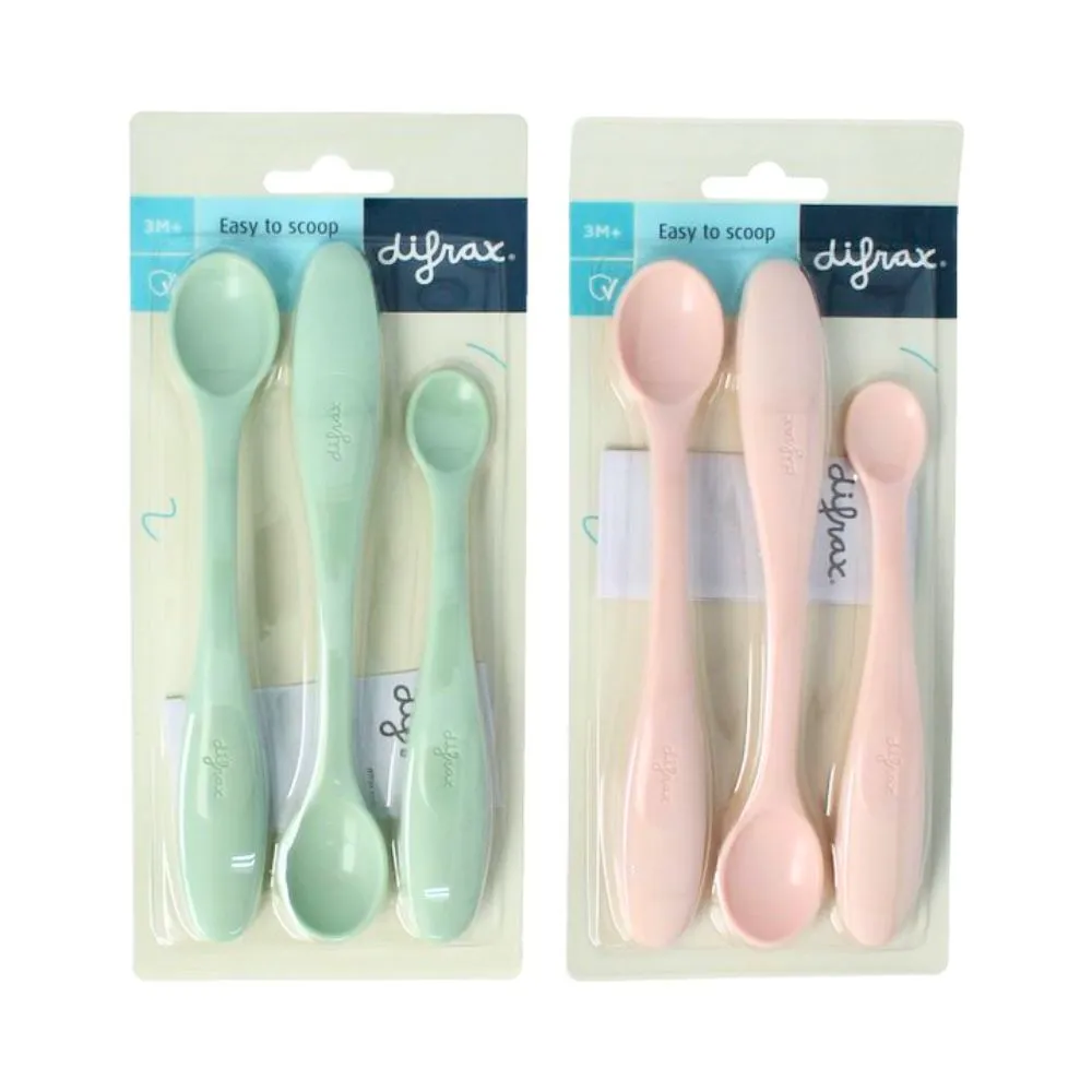 Difrax Voedingslepels (Assorti) (3 stuks)
