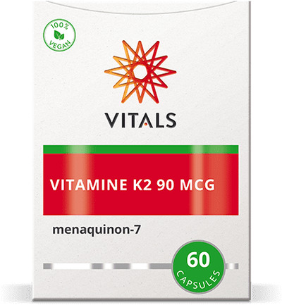 Vitals Vitamine K2 90 mcg (60 vega capsules) - image 2