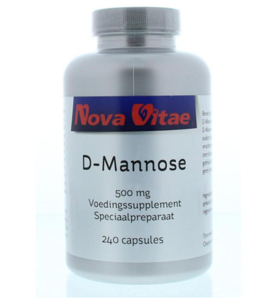 Nova Vitae D-Mannose 500 mg (240 capsules)