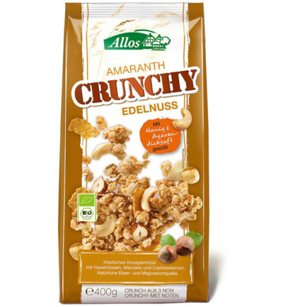 Allos Crunchy Amarant Triple Nuts Bio (400 gr)