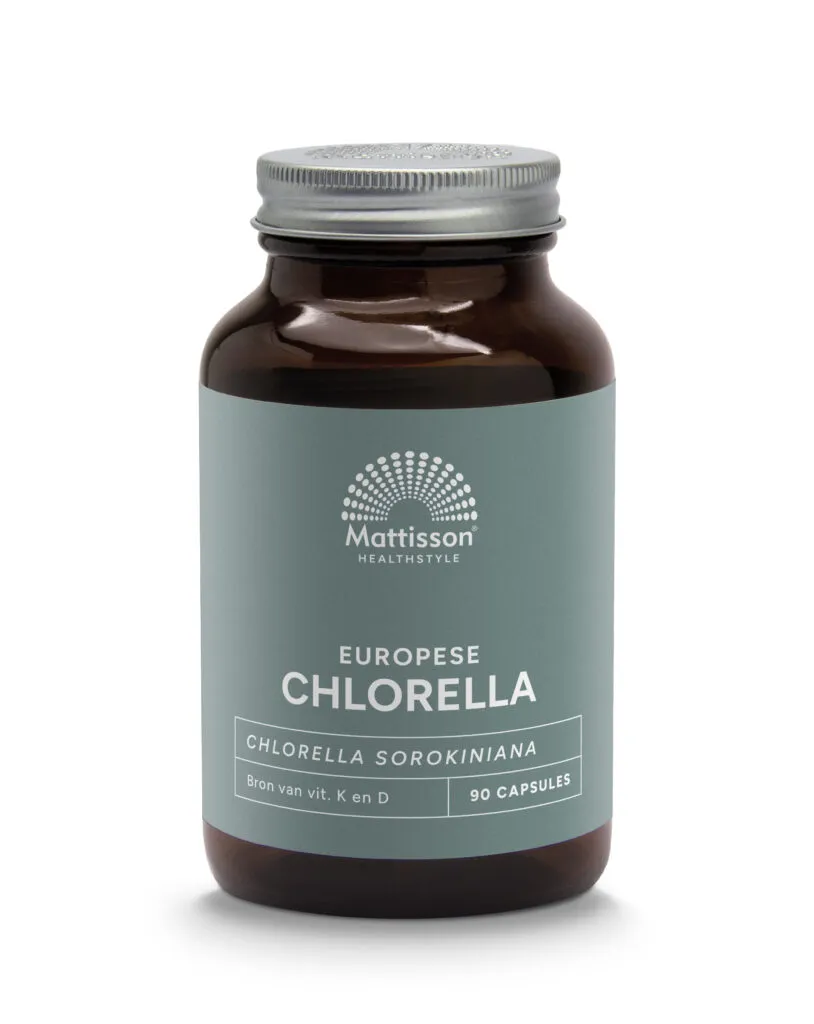 Mattisson Europese Chlorella 775Mg Bio (90 vega capsules)