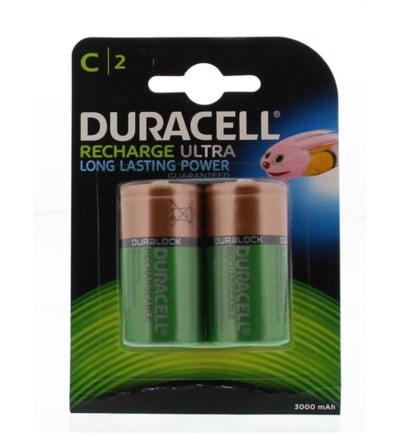 Duracell Rechargeable C HR14 (2 stuks)