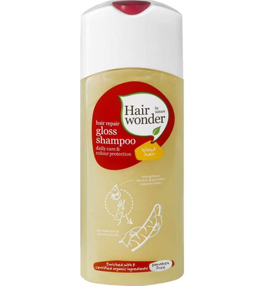 Hairwonder Hair repair gloss shampoo blonde hair (200 ml)