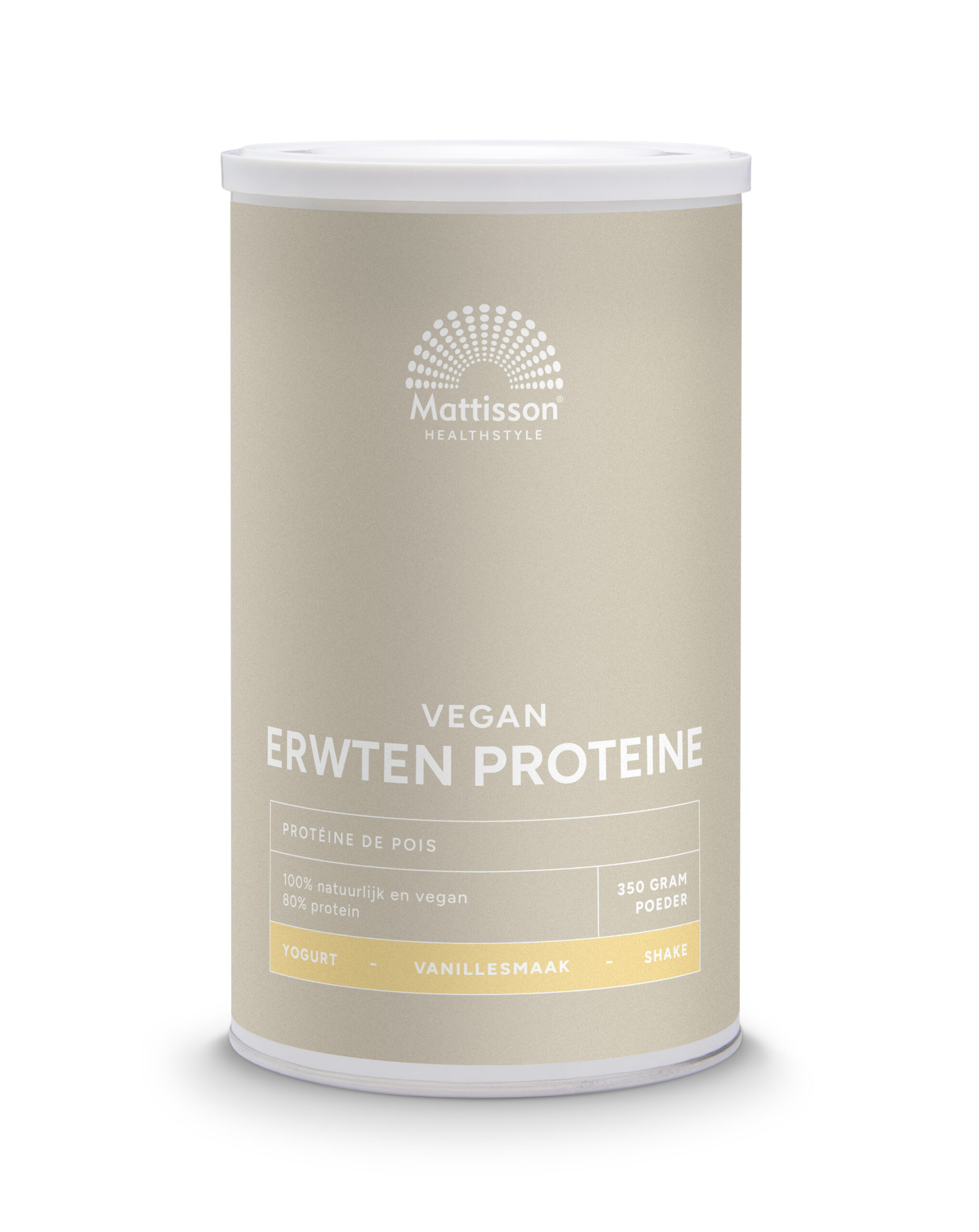 Mattisson Absolute Erwten Proteine Vanille Vegan (350 gr)