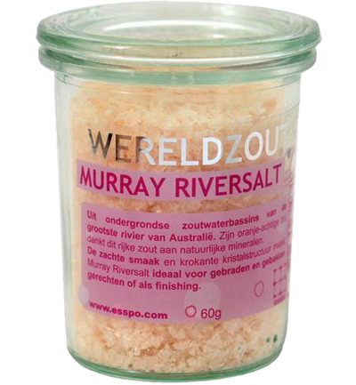 Esspo Wereldzout Murray River Salt Glas (60 gr)