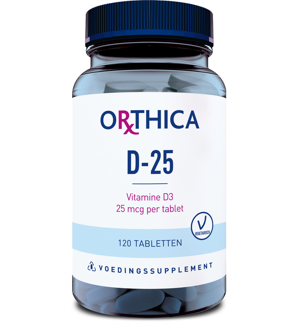 Orthica Vitamine D-25 (120 tabletten)