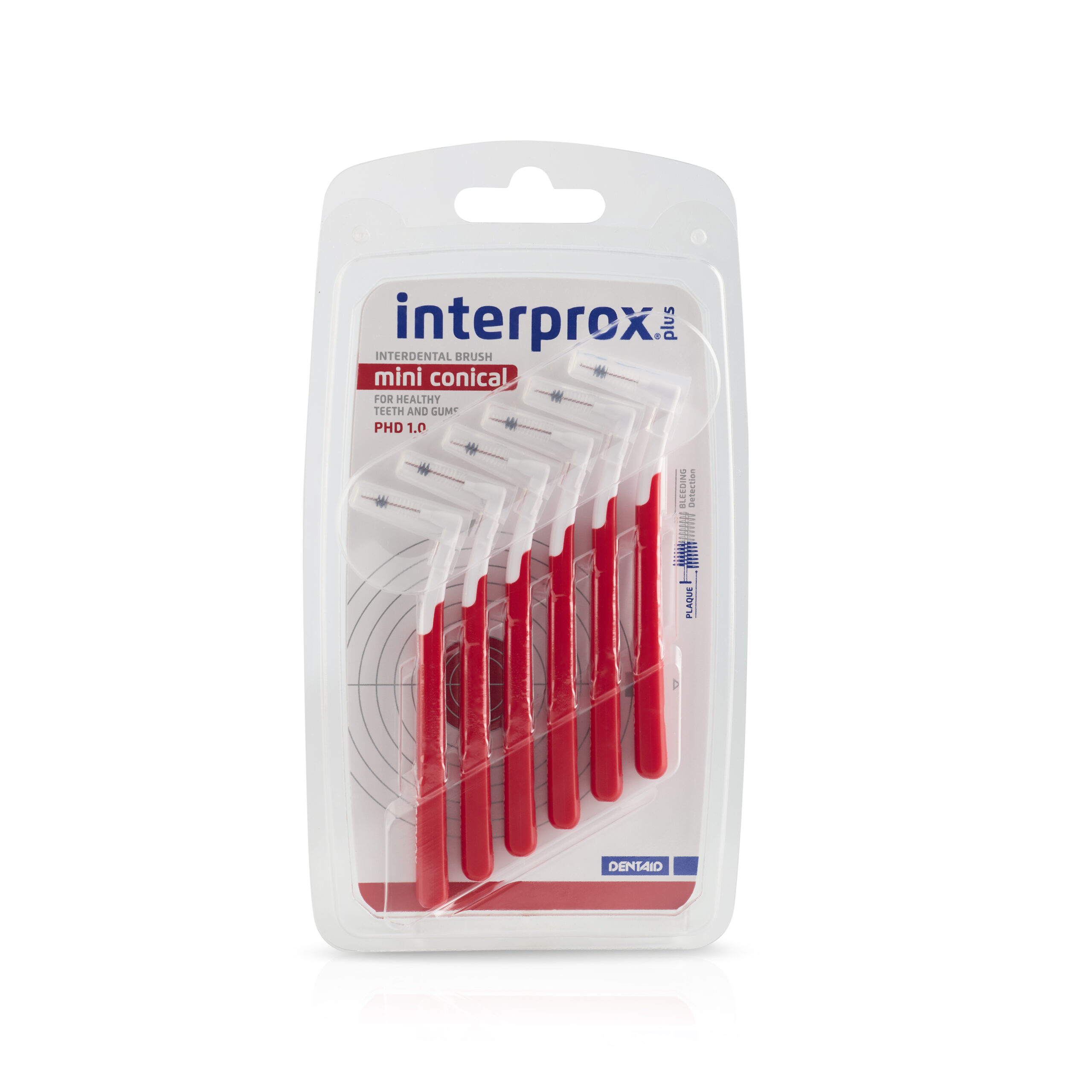 Interprox Plus ragers mini conical rood (6 stuks)