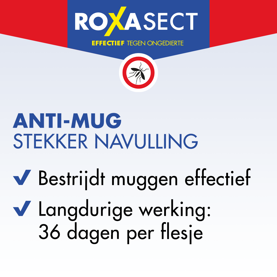Roxasect Stekker tegen muggen navul (1 stuk) - image 2