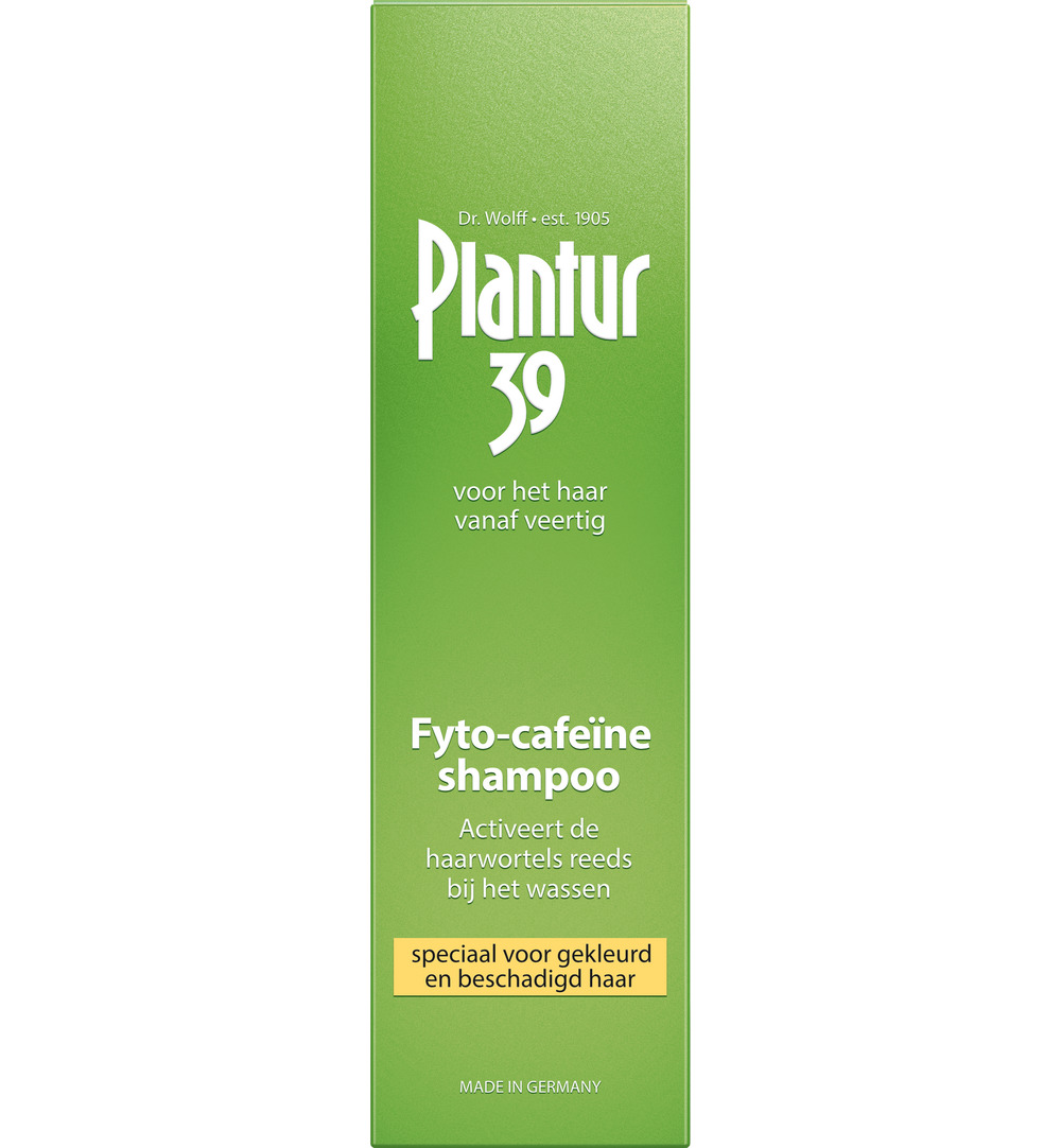Plantur 39 Caffeine shampoo gekleurd haar (250 ml)