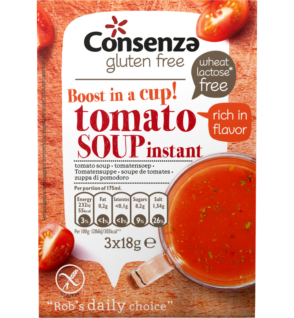 Consenza Tomatensoep Instant (54 gr)