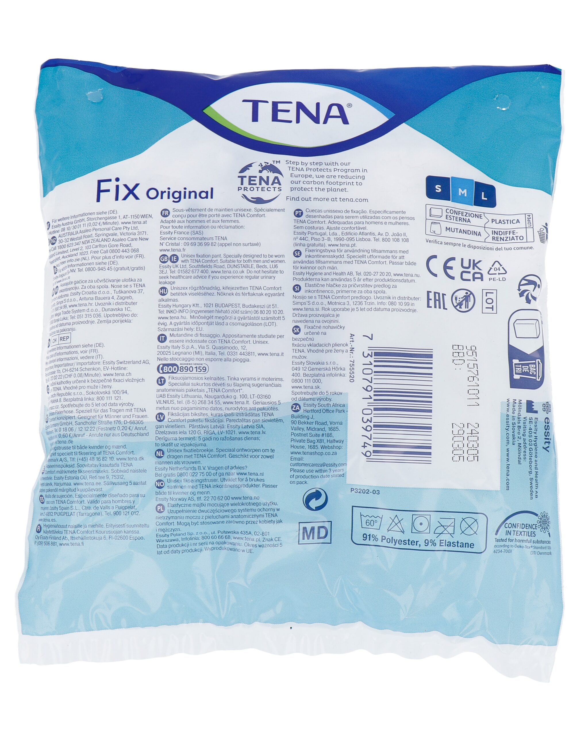 Tena Fix stretch standard maat M (5 stuks)