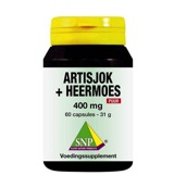 Snp Artisjok en heermoes puur (60 capsules)