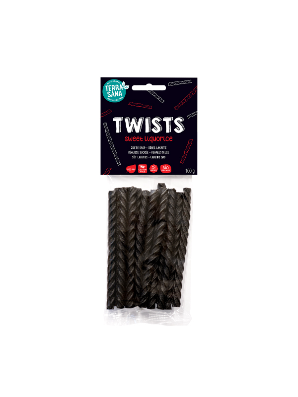 TerraSana Dropkabels twists bio (100 gr)