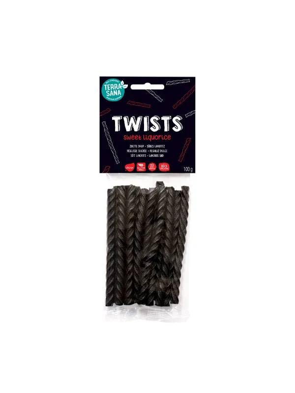 TerraSana Dropkabels twists bio (100 gr)