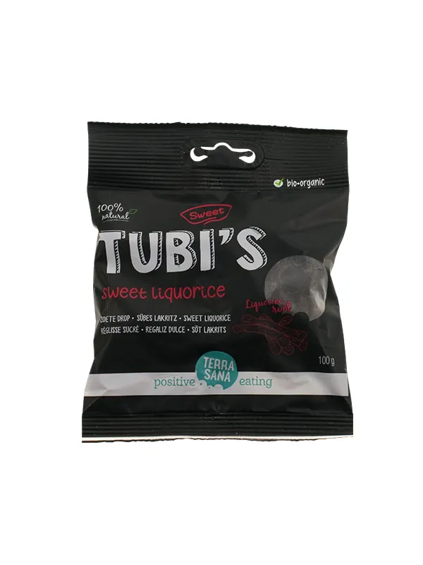 TerraSana Zoete drop tubi's bio (100 gr)