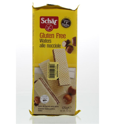 Dr. Schär Wafels hazelnoot (125 gr)