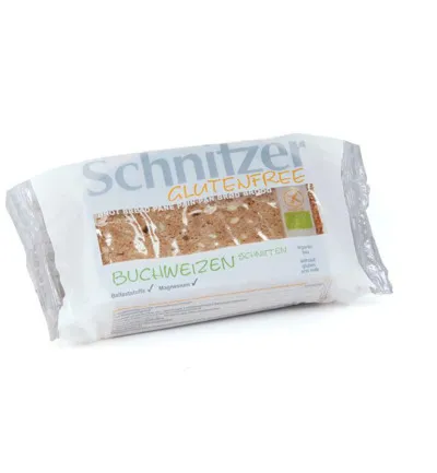 Schnitzer Boekweitbrood Glutenvrij Bio (250 gr)