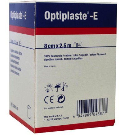 Optiplast E 2.5 M X 8 Cm (1 stuk)